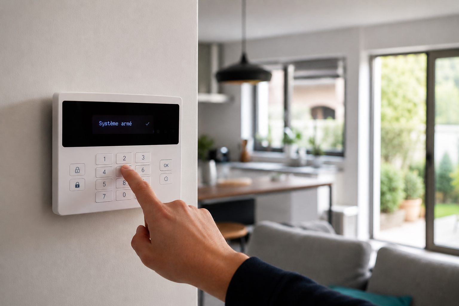 Installation système alarme intrusion pour maison au Cannet, Alpes-Maritimes
